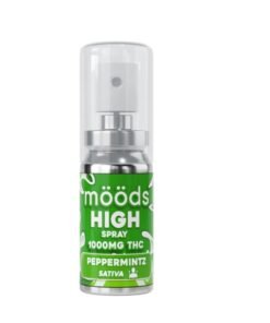 MOODS HIGH SPRAY PEPPERMINTZ THC